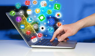 探索商務與科技的視覺語言 免費筆記本電腦與圖標資源推薦